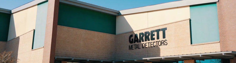 Garrett Metal Detectors Banner